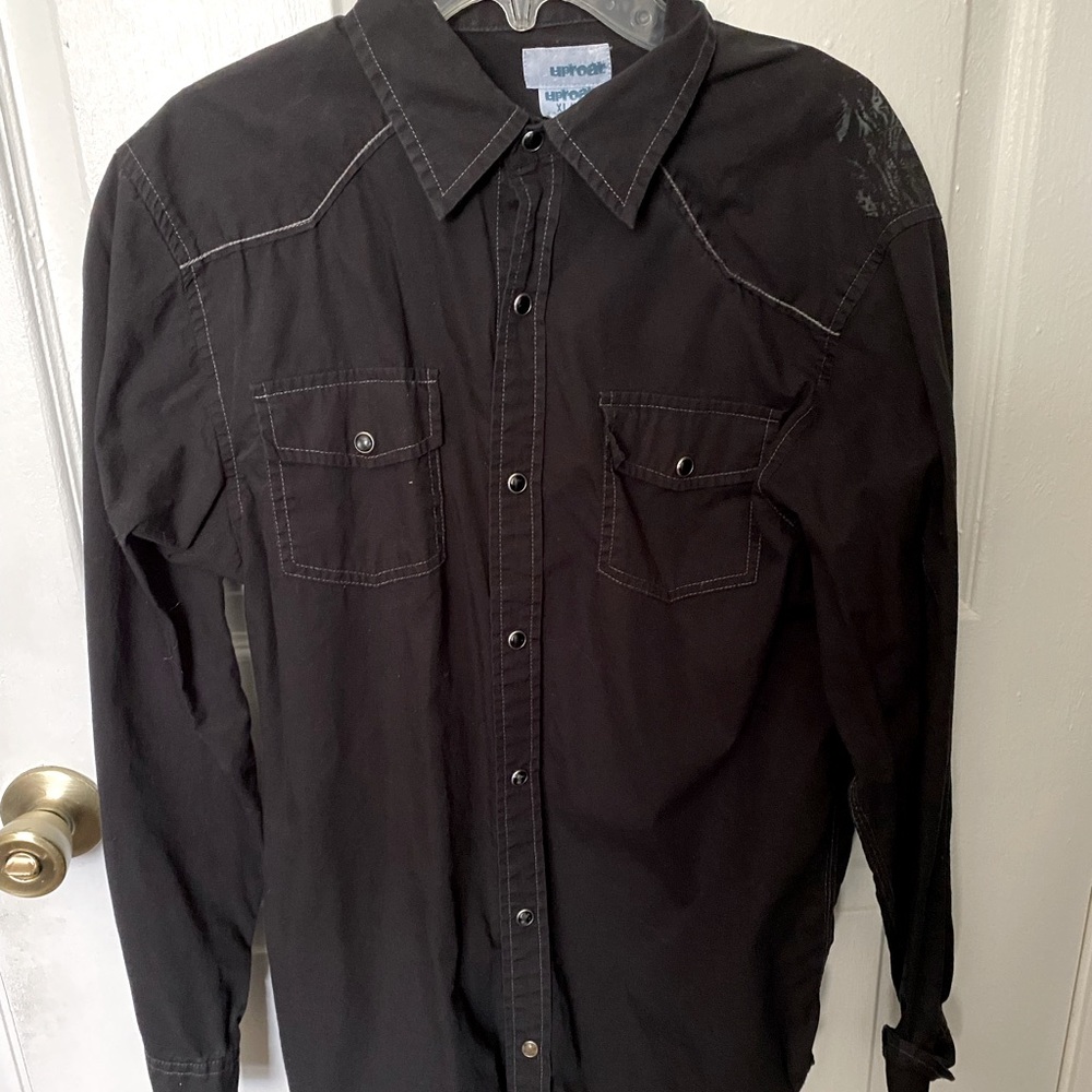 Black Button Up Shirt